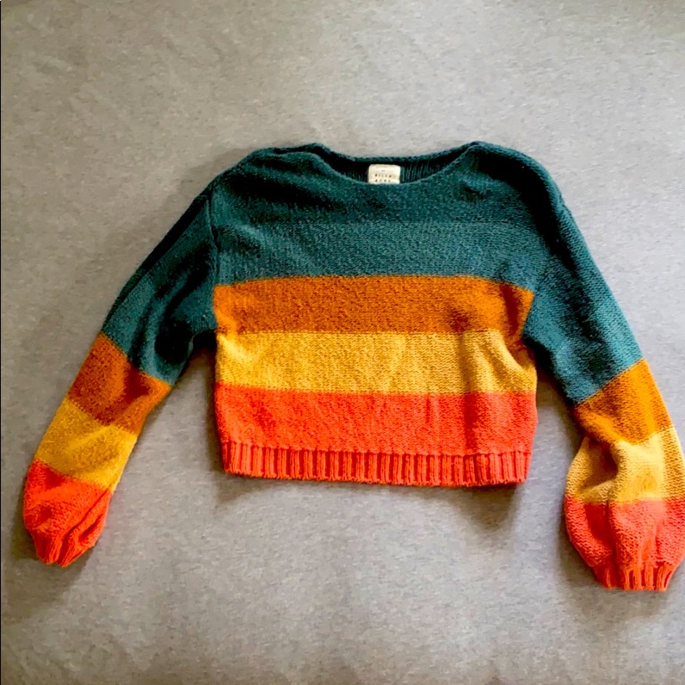 Cropped billabong sweater